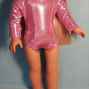 American Girl Doll Gymnastic Performance Leotard in Pink