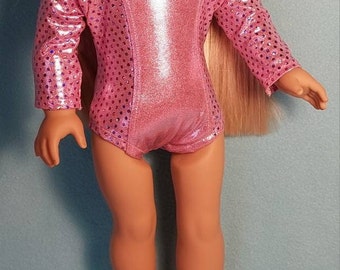American Girl Doll Gymnastic Performance Leotard in Pink