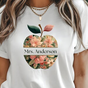Personalized Back To School For Teacher Shirt, Teacher Name Shirt
