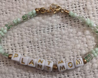 Armband mit Botschaft – Plant Mom