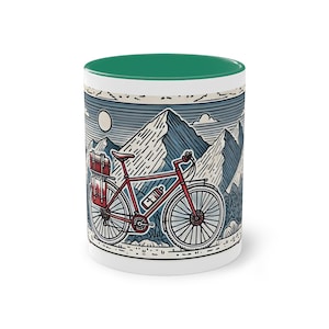 Caneca de café bicolor, 325 ml (11 oz)