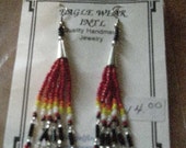 SALE Cone Looped Seed Bead Earrings 7.32