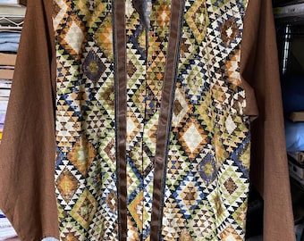Southwest Print Jacket, LG
