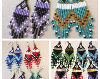 Native American Beaded Earrings