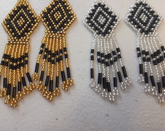 Seed Bead Earrings