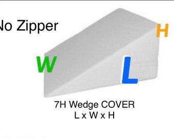 7H WedgeCOVER,No Zipper