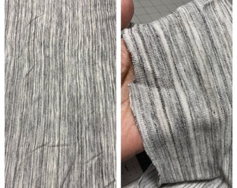 Gray Knit Fabric By The Yard