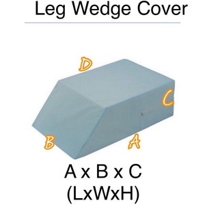 Leg Wedge COVER, No zipper