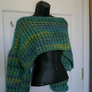 Crochet V-stitch Sweater pattern