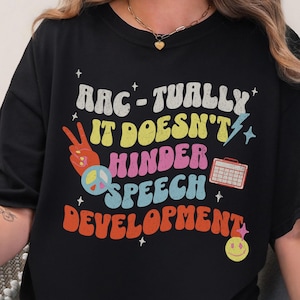 AAC Sped Teacher Shirt AAC Advocate Autism Teacher Gift Comfort Colors Slp AAC Aba Sped Shirt Communications Shirt Aac Bcba Tee-Shirt Slpa