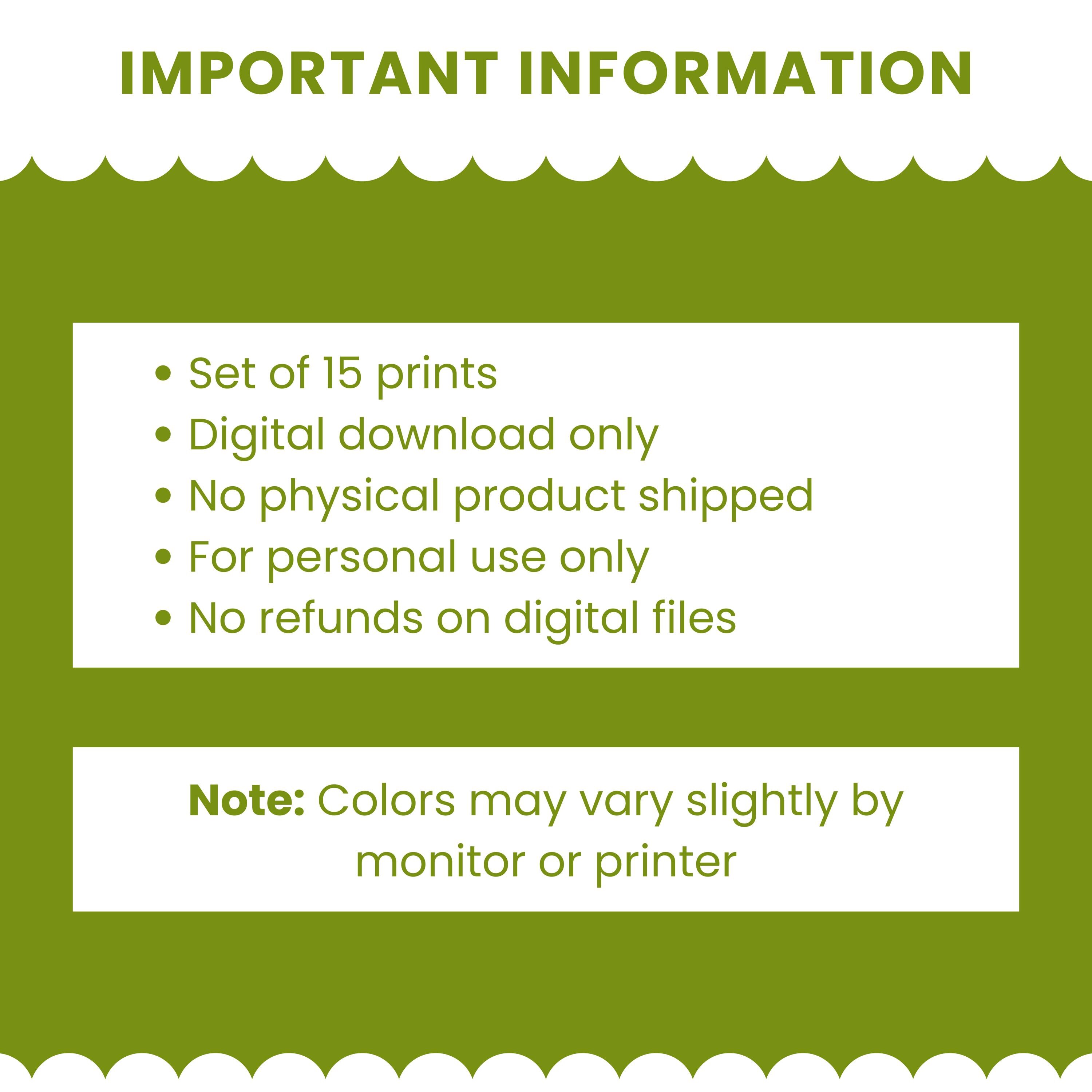 Paper Print Inclusions Inclusion Poster Set of 15 Printable Posters Special Education ...