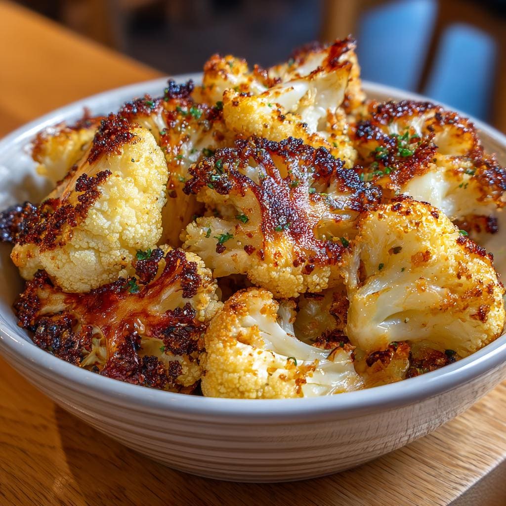 Crispy Roasted Cauliflower Recipe, Easy Family Side Dish, Healthy Oven ...