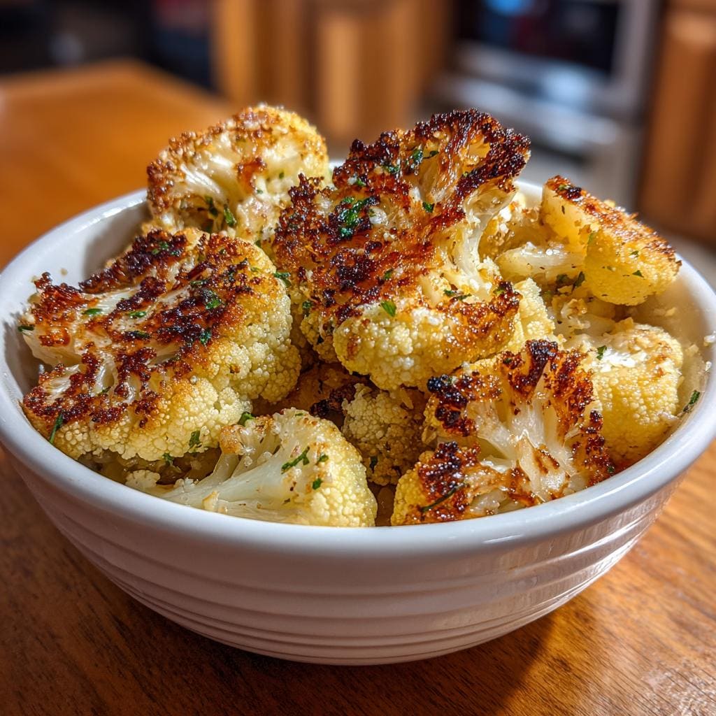 Crispy Roasted Cauliflower Recipe, Easy Family Side Dish, Healthy Oven ...