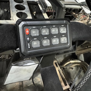 steering wheel switch panel mount