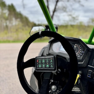 montaje del panel del interruptor del volante