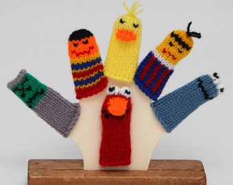 Imaginary Pals Finger Puppet Set. (6 Puppets)  We can create custom listings.