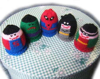 Super Heroes Egglet Set (Includes 5 different egglets)