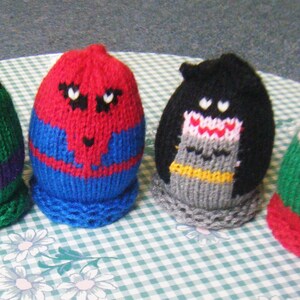 Super Heroes Egglet Set Includes 5 different egglets image 4