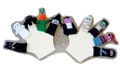 Deluxe Halloween Finger Puppet Set  (Includes Witch, Pumpkin, Spider, Ghost, Black Cat, Vampire, Mummy, Frankenstein, Pirate, and Ninja.)