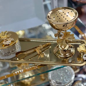 Incense Burner Bakhoor Set luxury Butterfly