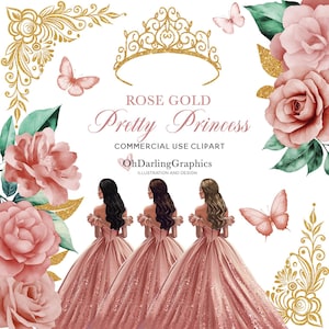 Rose Gold Prom Dress - Etsy