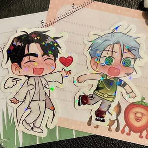 Alien Stage || Ivan and Till Stickers