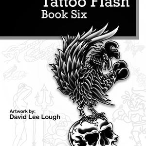 Tattoo Flash Book artwork by: David Lee Lough - weird, weird art, strange designs
