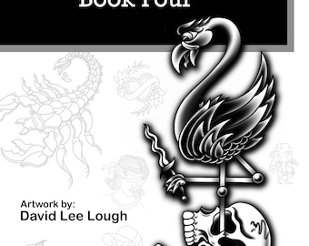 Tattoo Flash Book Four: Old School Art Reference by David Lee Lough