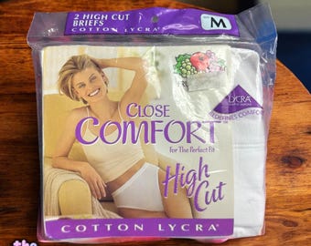 Calzoncillos Fruit of the Loom de corte alto, algodón y licra, talla M, 1999