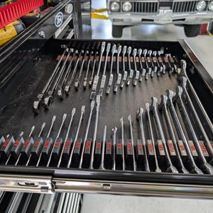 Wrench Organizer Holder- Magnetic/ Modular/ Holder  / Missing Tool Indicator/ Tool Box