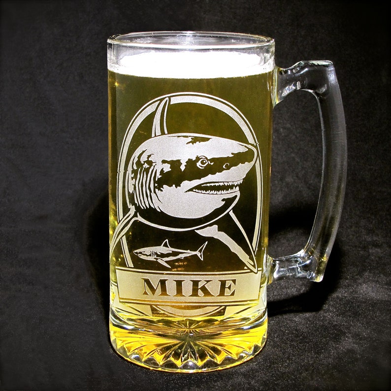 Personalized Catfish Beer Mug, Engraved Gifts for Men image 7