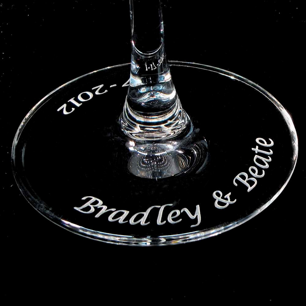 2 Etched Glass Peacock Wine Glasses Peacock Wedding Etsy