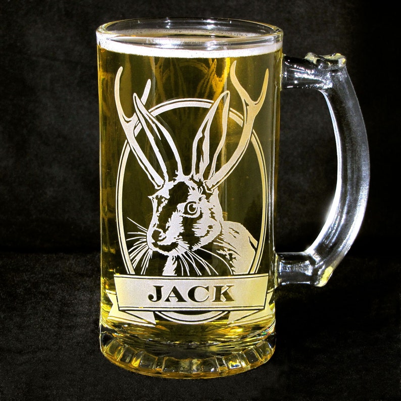 Personalized Deer & Beer Mug Gift for Groomsman Beer Stein Etsy