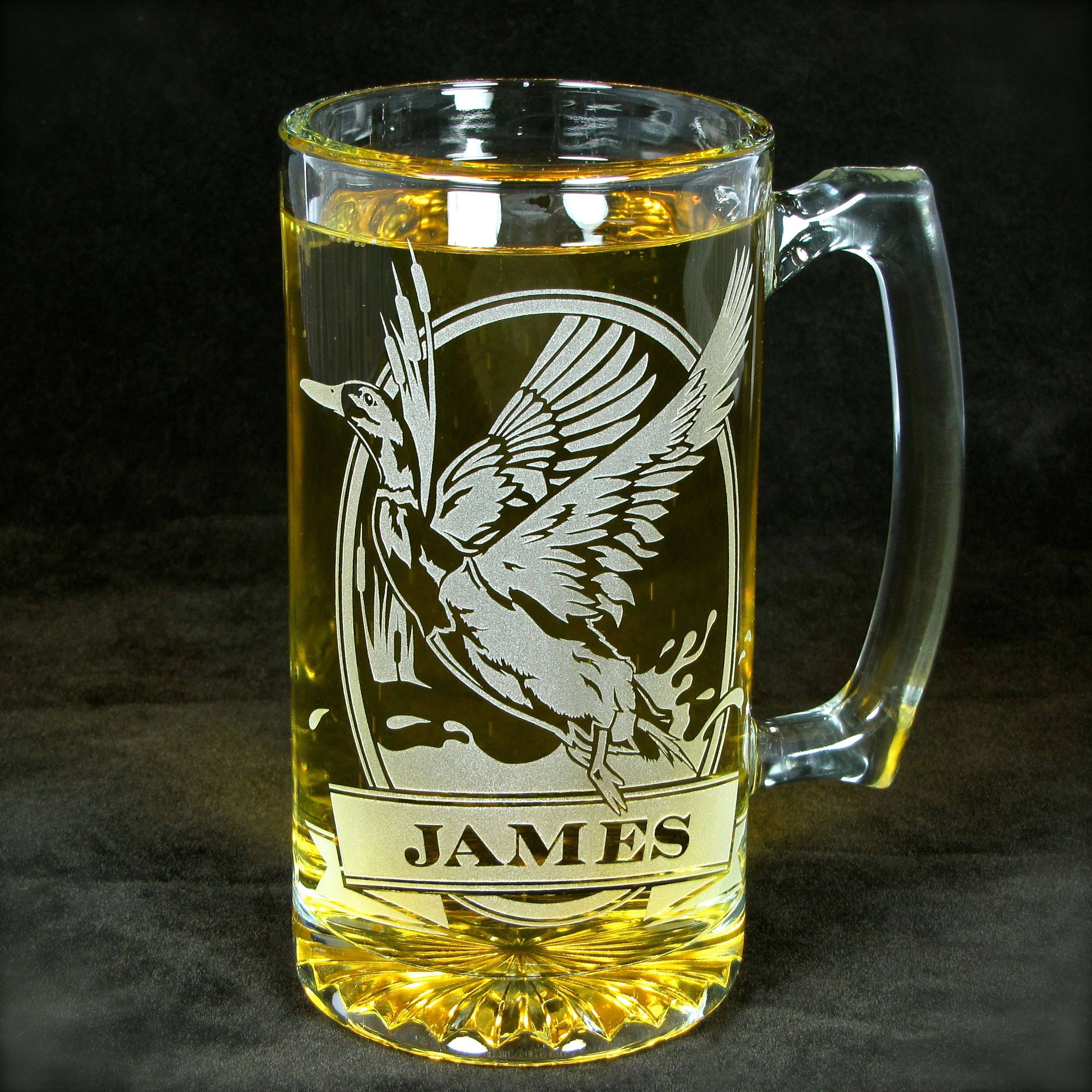 1 Personalized Beer Stein Groomsman Gift for Man Etched Etsy