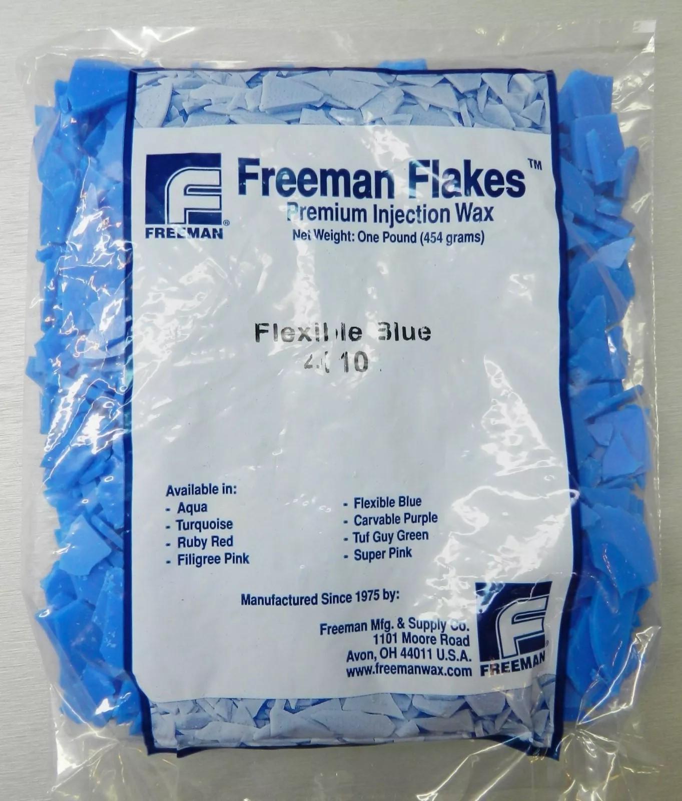Freeman Carvable Purple Injection Wax – 1 Pound For Jewelry Casting (Ferris Brand)