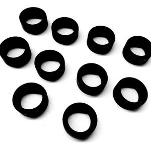Gummipackningar för siktglas till ångkokare: 5/8" innerdiameter, 3/8" tjocklek (10-pack)