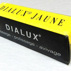 Gelb Dialux Jaune für Gelbmetalle Poliermittel Rouge Messing Kupfer