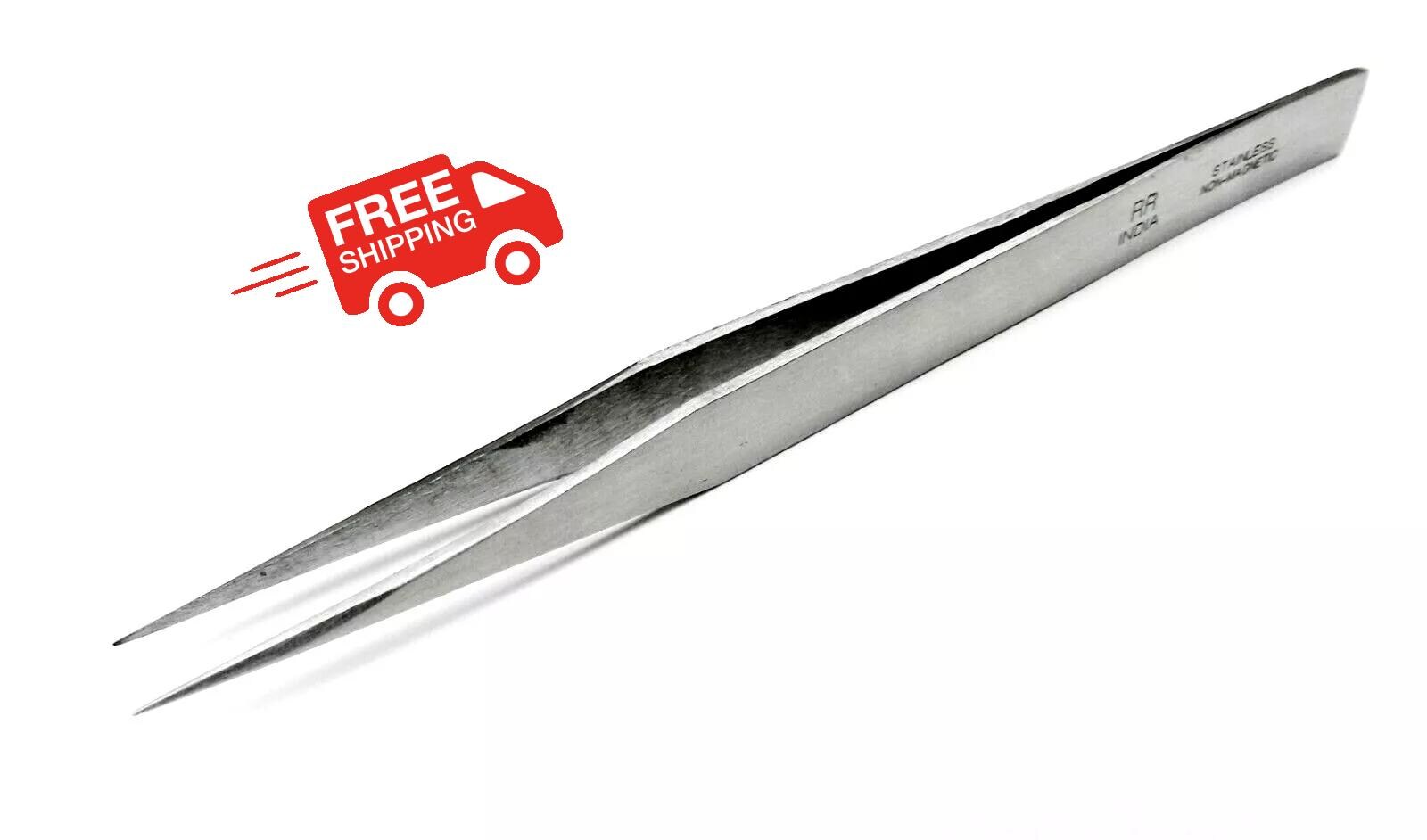 thumbnail image 2 of Cross Lock Tweezers Set - Self-Closing Straight & Bent Tip Tweezers With Heat Resistant Grips 2 of 9