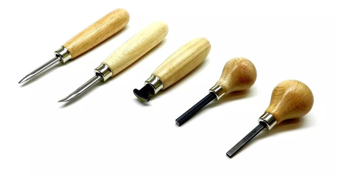 5-piece Jewelry Stone Setting Tool Set: Bezel Pusher & Burnishers - Etsy