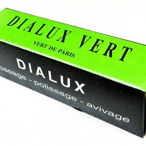 Dialux Green Rouge poleringsmedel: Smyckesmetallfinish