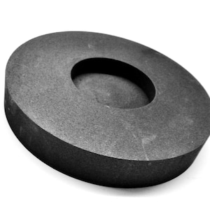 3 Troy Oz Graphite Ingot Mold: Round Coin Shape, Gold Melting