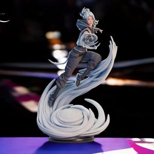 VALORANT JETT ジェット スタチュー フィギュア VALORANT Jett Statue Figure Riot Games Authentic Goods | eBay