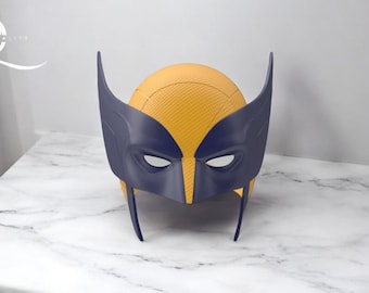 Wolverine Dp3 Helmet 3D STL Files - Wolverine Magnetic Mask 3D Print Files