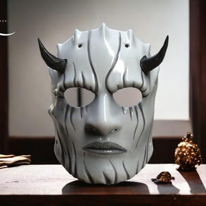 AEW Devil Mask 3D Print Files: Halloween Cosplay (STL File)