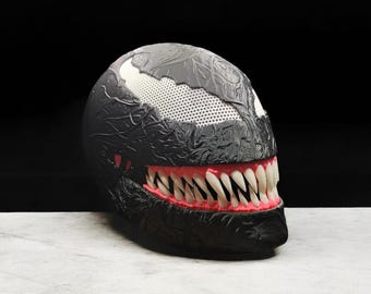 【ブラックスパイダーマン】新品 シンビオート ヴェノム マスク ヘルメット ブラックスパイダーマン】新品 シンビオート ヴェノム マスク