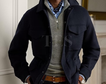 Ripley Wool-Cashmere Four-Pocket Jacket