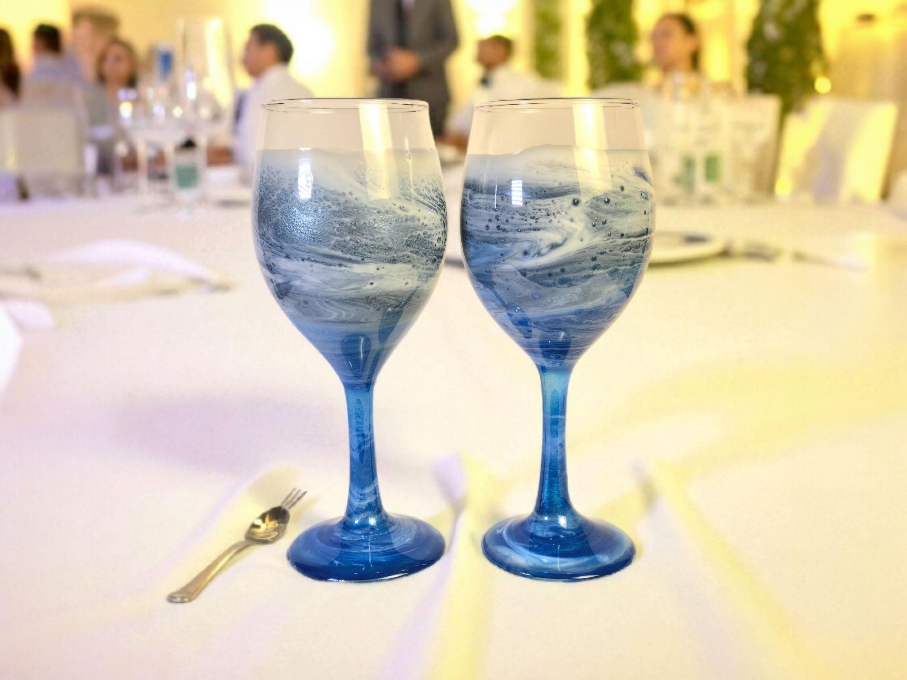 Pool Wine Glasses - Etsy