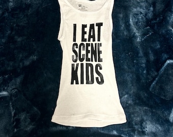 Camiseta sin mangas I EAT SCENE KIDS Y2K