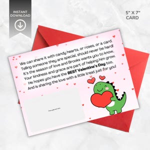 Porta-cartão-presente personalizado para professor de dia dos namorados, impressão sob demanda, cartão-presente de agradecimento ao professor, personalizável
