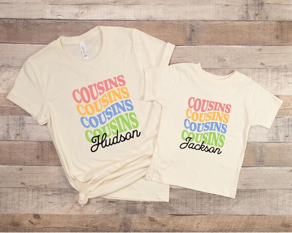 Camisetas personalizadas para primos camisetas a juego para primos camisetas para primos camisetas retro para primos conjuntos a juego para primos camisetas para primos para ninos Etsy Espana